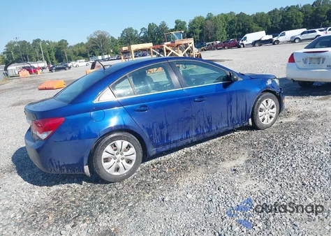 2012 Chevrolet Cruze Ls from USA, damaged, VIN 1G1PC5SH5C7334227